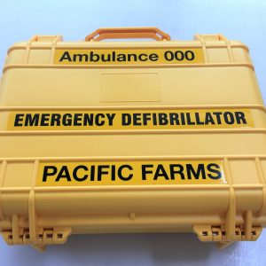 Lifepak AED Water and Dust resistant defibrillator case